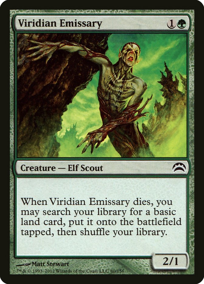 Viridian Emissary [Planechase 2012] | Shuffle n Cut Hobbies & Games