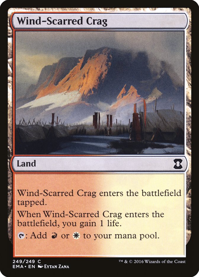 Wind-Scarred Crag [Eternal Masters] | Shuffle n Cut Hobbies & Games