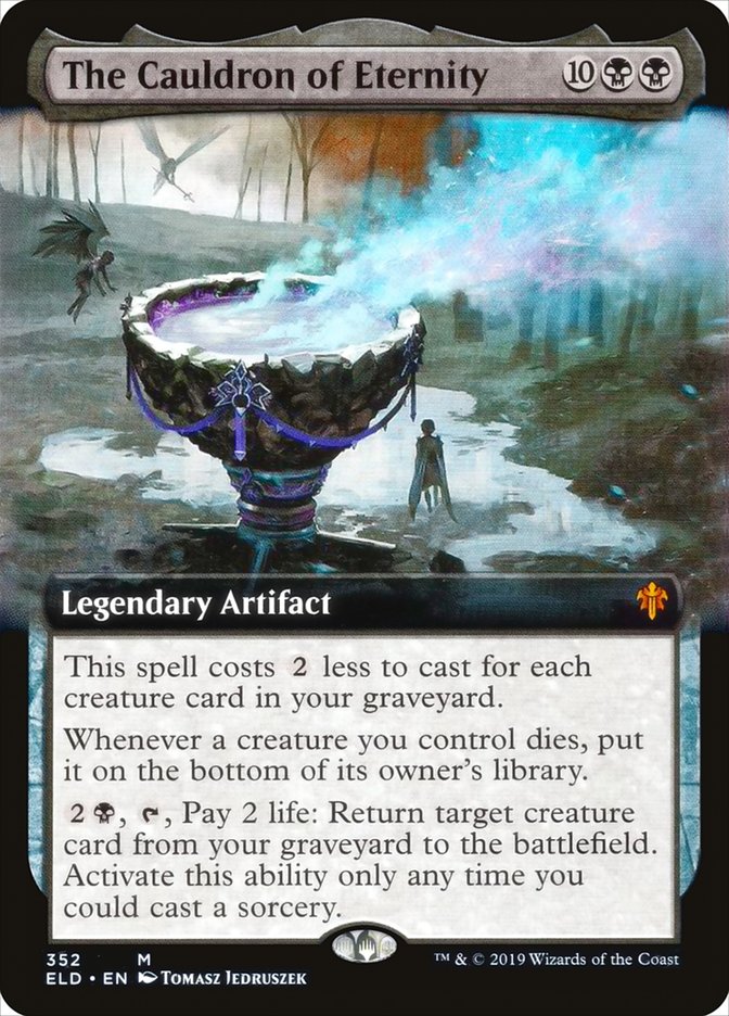 The Cauldron of Eternity (Extended Art) [Throne of Eldraine] | Shuffle n Cut Hobbies & Games