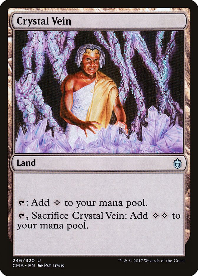 Crystal Vein [Commander Anthology] | Shuffle n Cut Hobbies & Games