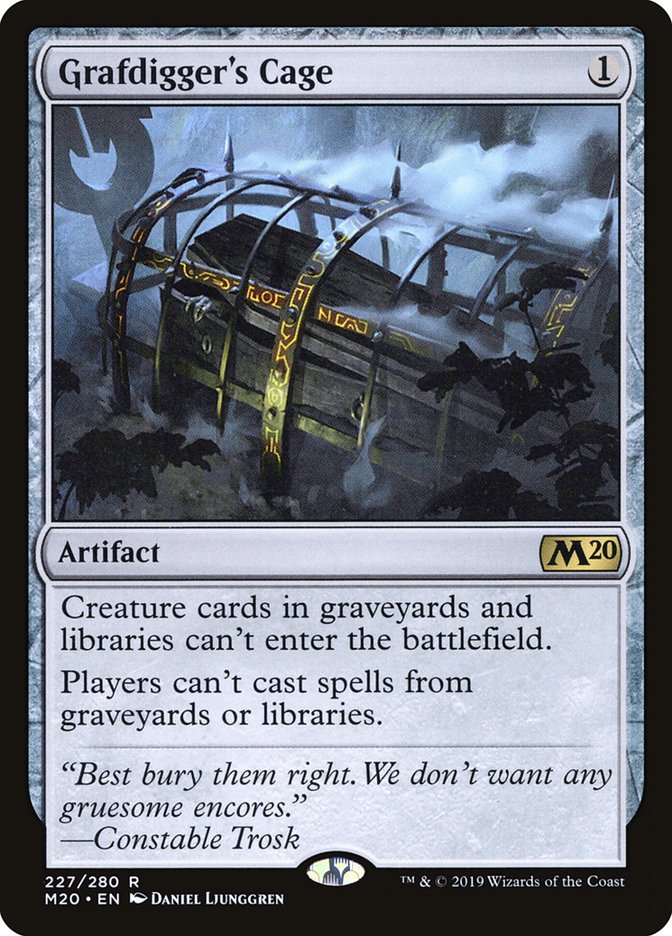 Grafdigger's Cage [Core Set 2020] | Shuffle n Cut Hobbies & Games