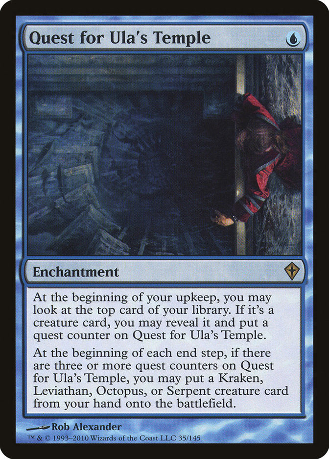 Quest for Ula's Temple [Worldwake] | Shuffle n Cut Hobbies & Games