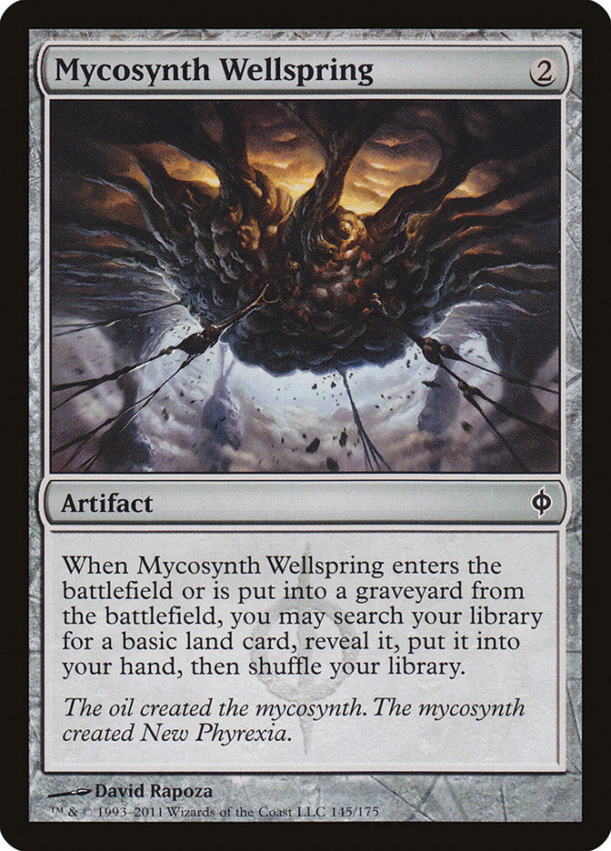 Mycosynth Wellspring [New Phyrexia] | Shuffle n Cut Hobbies & Games