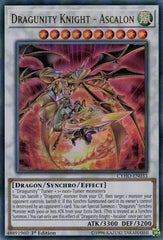 Dragunity Knight - Ascalon [CYHO-EN033] Ultra Rare | Shuffle n Cut Hobbies & Games