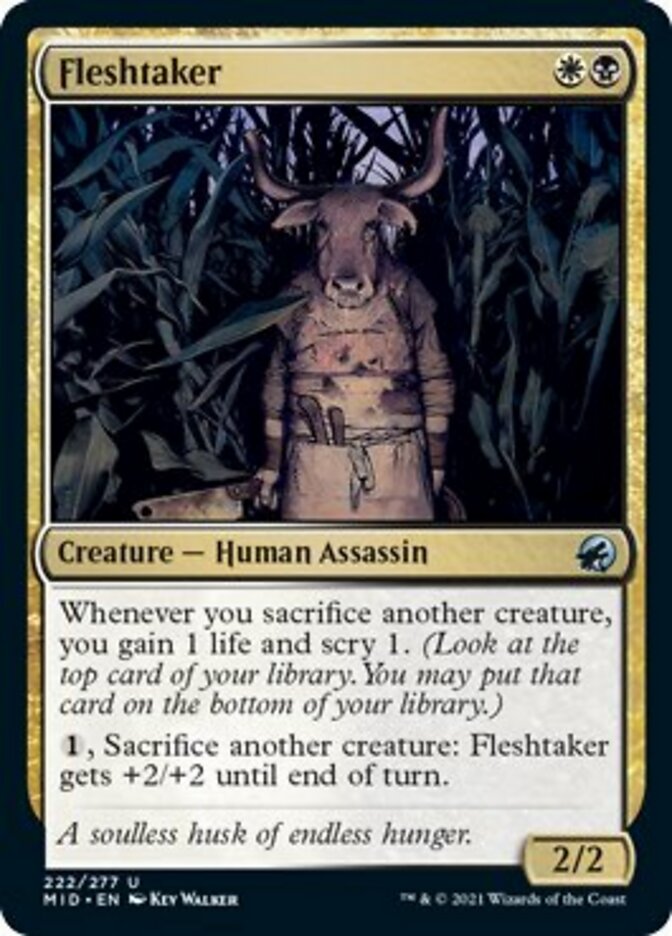 Fleshtaker [Innistrad: Midnight Hunt] | Shuffle n Cut Hobbies & Games