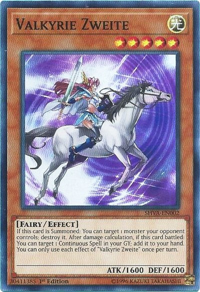 Valkyrie Zweite [SHVA-EN002] Super Rare | Shuffle n Cut Hobbies & Games