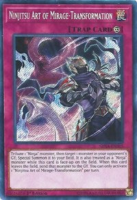 Ninjitsu Art of Mirage-Transformation [SHVA-EN015] Secret Rare | Shuffle n Cut Hobbies & Games