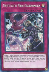 Ninjitsu Art of Mirage-Transformation [SHVA-EN015] Secret Rare | Shuffle n Cut Hobbies & Games