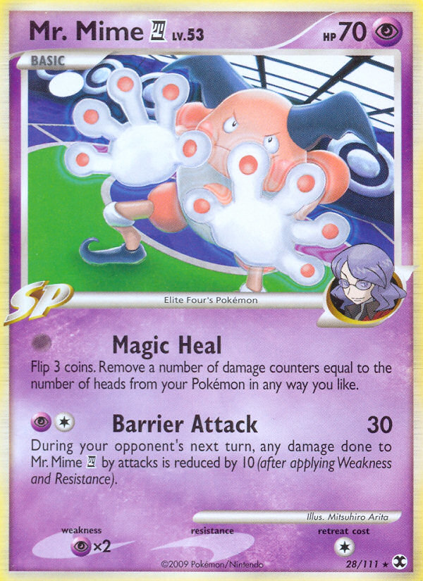 Mr. Mime (28/111) [Platinum: Rising Rivals] | Shuffle n Cut Hobbies & Games
