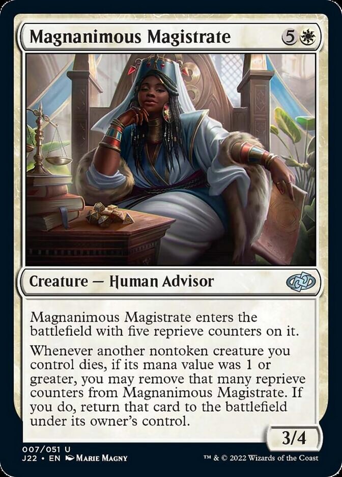Magnanimous Magistrate [Jumpstart 2022] | Shuffle n Cut Hobbies & Games