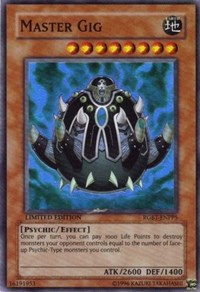 Master Gig [RGBT-ENPP5] Super Rare | Shuffle n Cut Hobbies & Games