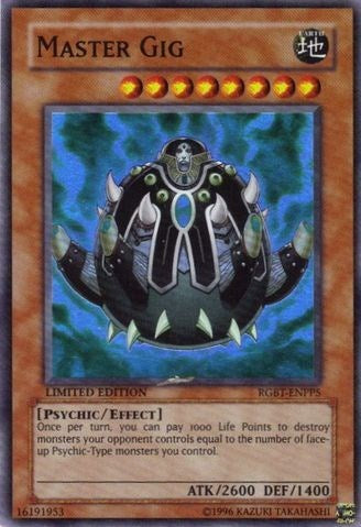 Master Gig [RGBT-ENPP5] Super Rare | Shuffle n Cut Hobbies & Games