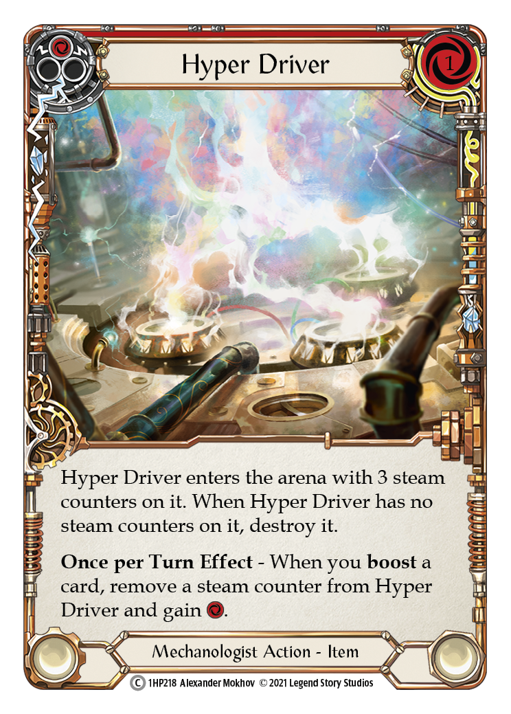 Hyper Driver [1HP218] | Shuffle n Cut Hobbies & Games