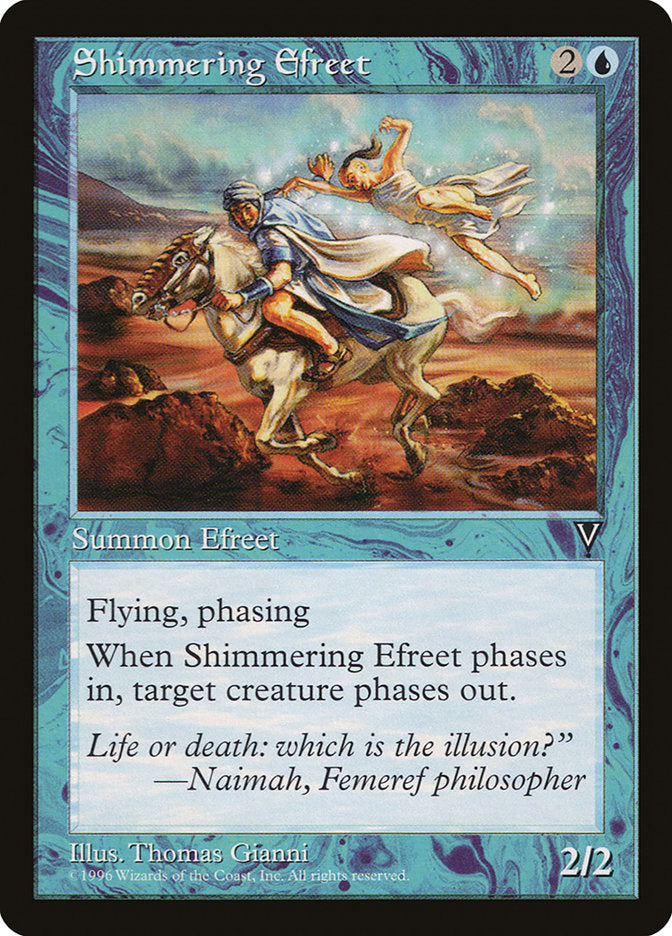 Shimmering Efreet [Visions] | Shuffle n Cut Hobbies & Games