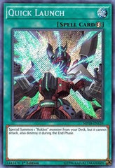 Quick Launch [MP18-EN139] Secret Rare | Shuffle n Cut Hobbies & Games