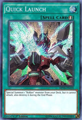 Quick Launch [MP18-EN139] Secret Rare | Shuffle n Cut Hobbies & Games