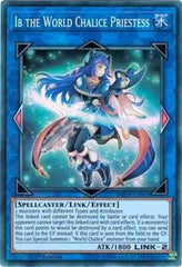 Ib the World Chalice Priestess [MP18-EN067] Super Rare | Shuffle n Cut Hobbies & Games