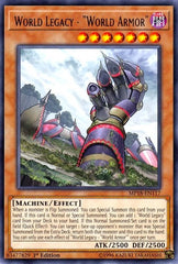 World Legacy - "World Armor" [MP18-EN117] Rare | Shuffle n Cut Hobbies & Games