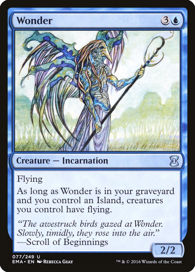 Wonder [Eternal Masters] | Shuffle n Cut Hobbies & Games