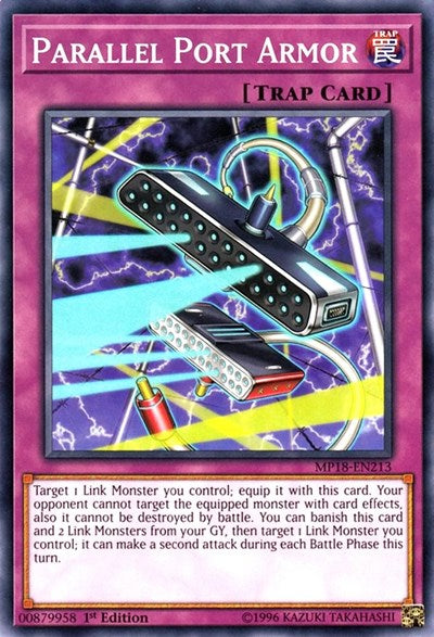 Parallel Port Armor [MP18-EN213] Common | Shuffle n Cut Hobbies & Games