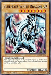 Blue-Eyes White Dragon [LED3-EN006] Common | Shuffle n Cut Hobbies & Games