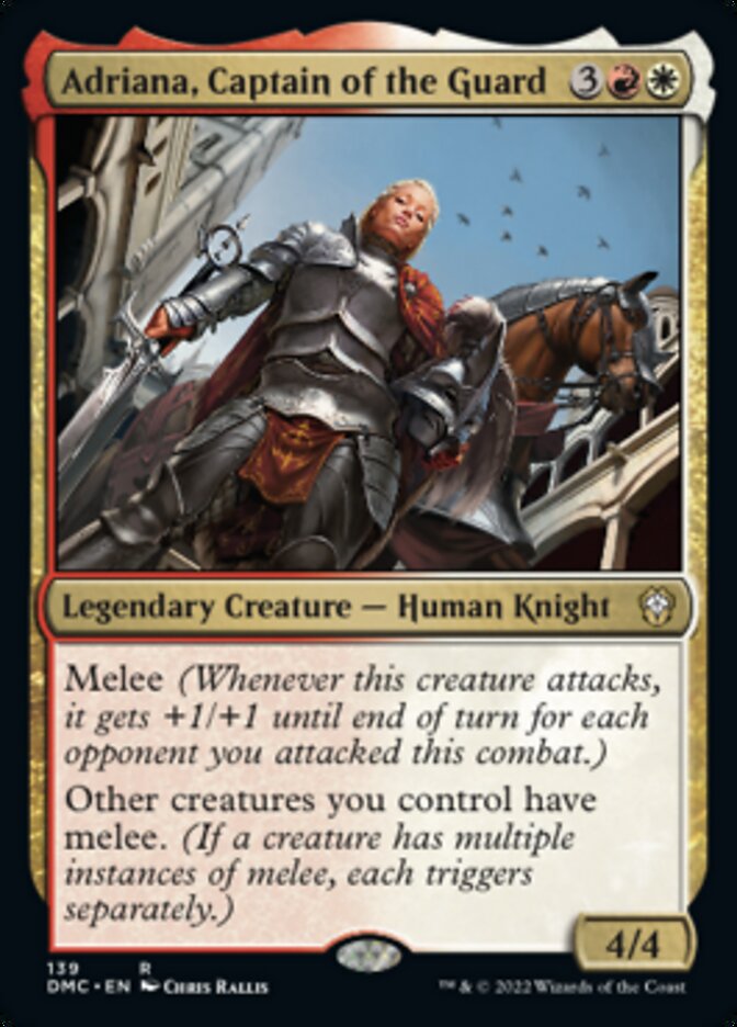 Adriana, Captain of the Guard [Dominaria United Commander] | Shuffle n Cut Hobbies & Games