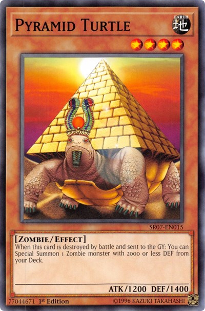 Pyramid Turtle [SR07-EN015] Common | Shuffle n Cut Hobbies & Games