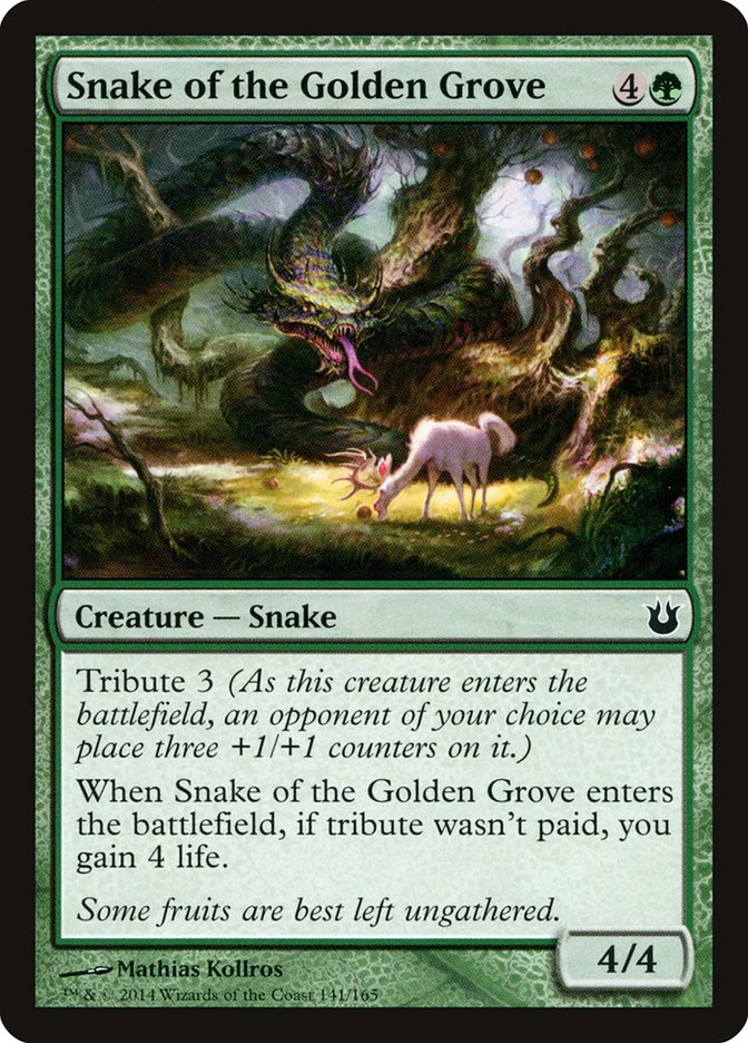 Snake of the Golden Grove [Born of the Gods] | Shuffle n Cut Hobbies & Games