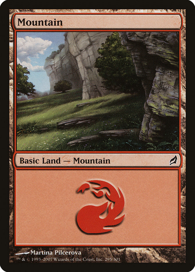 Mountain (295) [Lorwyn] | Shuffle n Cut Hobbies & Games
