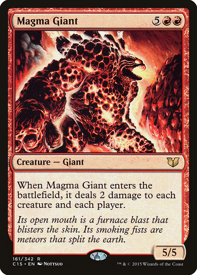 Magma Giant [Commander 2015] | Shuffle n Cut Hobbies & Games