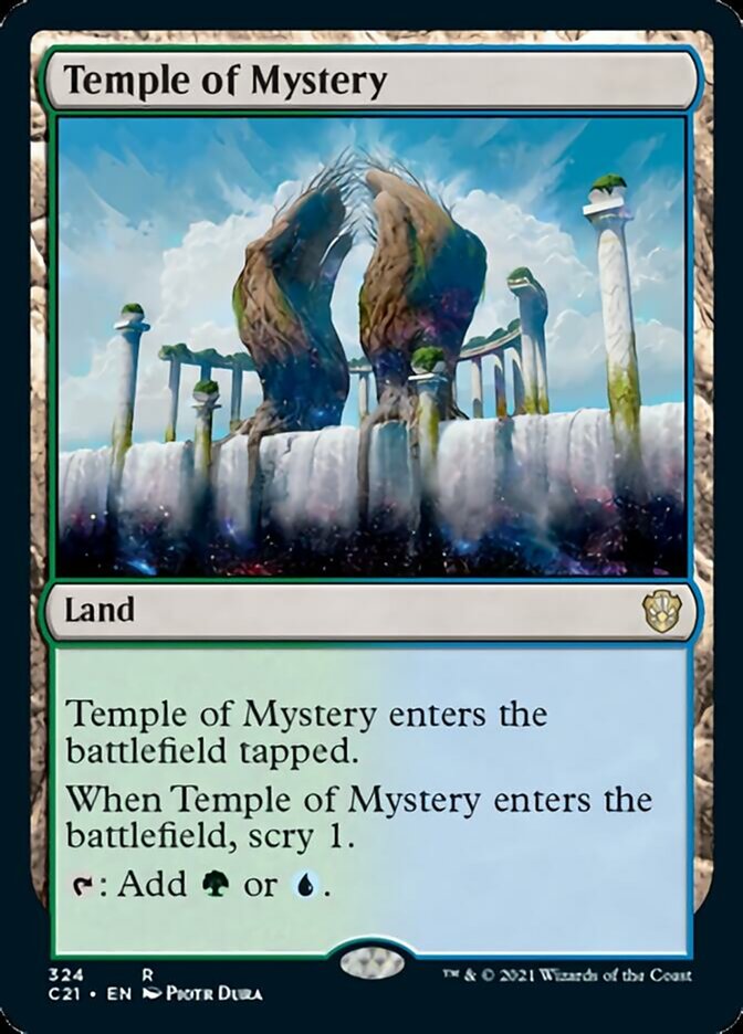 Temple of Mystery [Commander 2021] | Shuffle n Cut Hobbies & Games