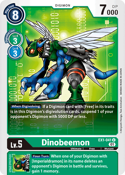 Dinobeemon [EX1-041] [Classic Collection] | Shuffle n Cut Hobbies & Games