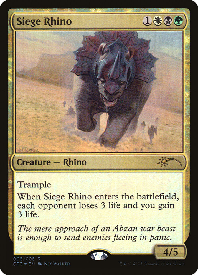 Siege Rhino [Magic Origins Clash Pack] | Shuffle n Cut Hobbies & Games
