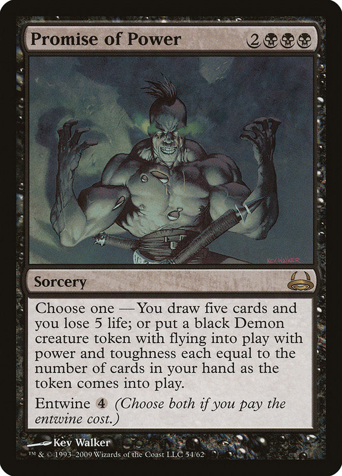 Promise of Power [Duel Decks: Divine vs. Demonic] | Shuffle n Cut Hobbies & Games