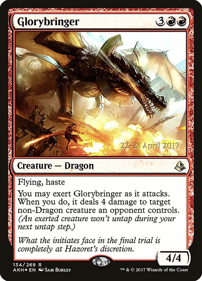 Glorybringer [Amonkhet Prerelease Promos] | Shuffle n Cut Hobbies & Games