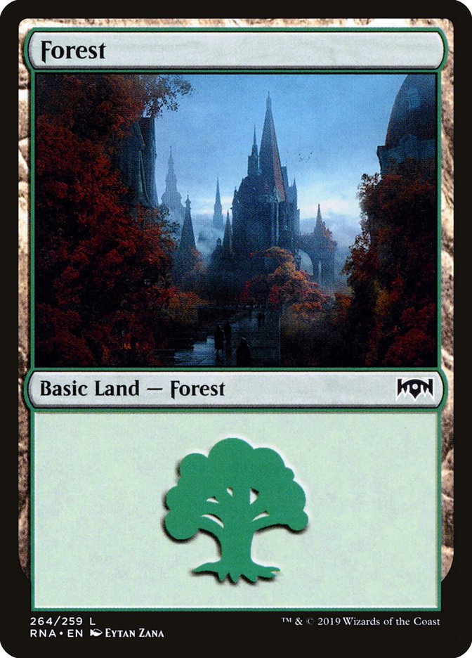 Forest (264) [Ravnica Allegiance] | Shuffle n Cut Hobbies & Games