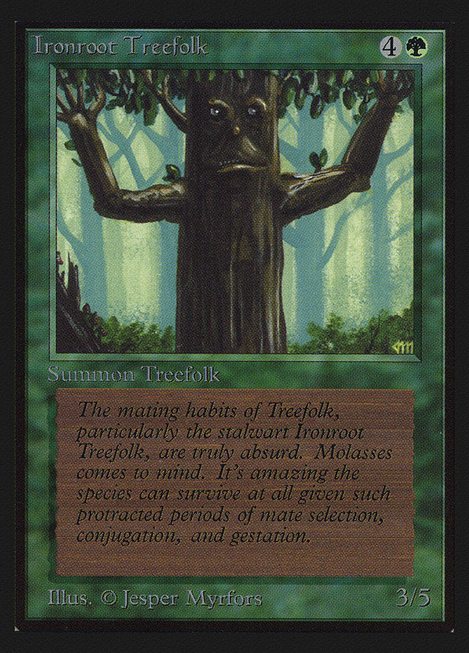Ironroot Treefolk [Collectors' Edition] | Shuffle n Cut Hobbies & Games