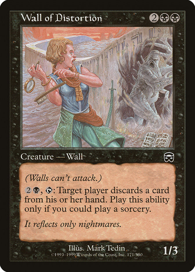 Wall of Distortion [Mercadian Masques] | Shuffle n Cut Hobbies & Games