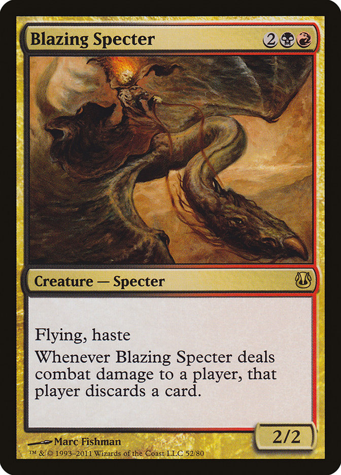 Blazing Specter [Duel Decks: Ajani vs. Nicol Bolas] | Shuffle n Cut Hobbies & Games