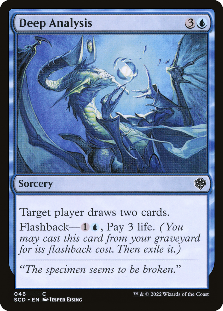 Deep Analysis [Starter Commander Decks] | Shuffle n Cut Hobbies & Games