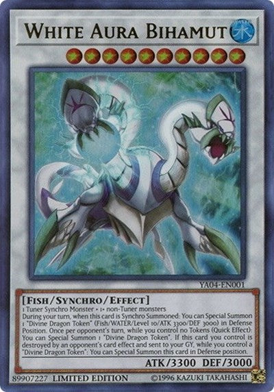 White Aura Bihamut [YA04-EN001] Ultra Rare | Shuffle n Cut Hobbies & Games