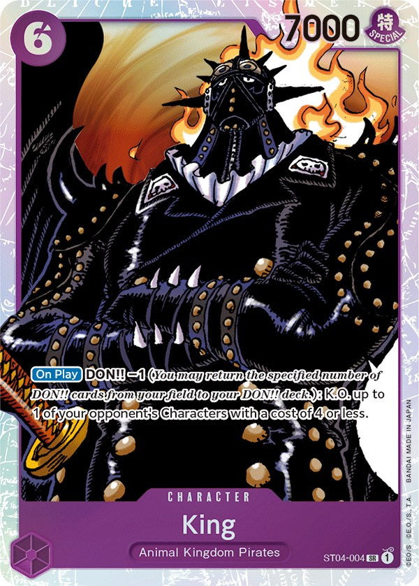 King [Starter Deck: Animal Kingdom Pirates] | Shuffle n Cut Hobbies & Games