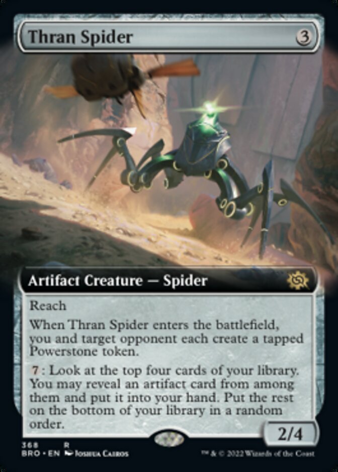 Thran Spider (Extended Art) [The Brothers' War] | Shuffle n Cut Hobbies & Games