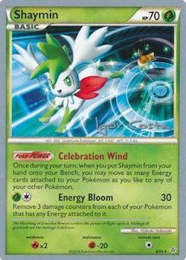 Shaymin (8/95) (Pesadelo Prism - Igor Costa) [World Championships 2012] | Shuffle n Cut Hobbies & Games
