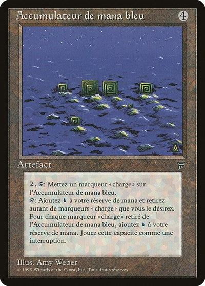 Blue Mana Battery (French) - "Accumulateur de mana bleu" [Renaissance] | Shuffle n Cut Hobbies & Games