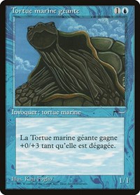 Giant Tortoise (French) - "Tortue marine geante" [Renaissance] | Shuffle n Cut Hobbies & Games