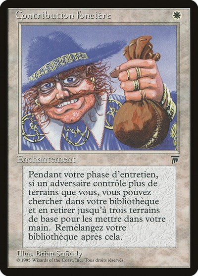 Land Tax (French) - "Contribution fonciere" [Renaissance] | Shuffle n Cut Hobbies & Games