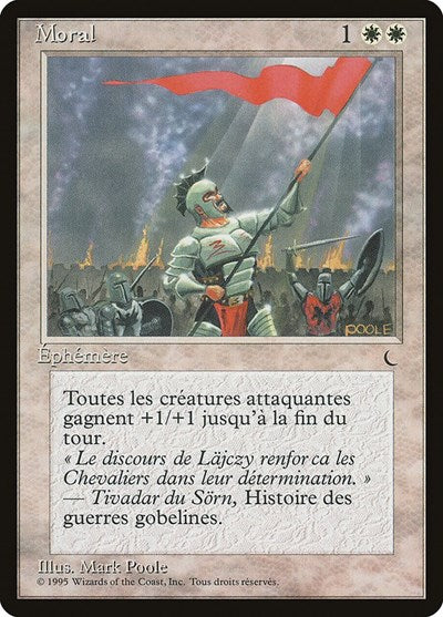 Morale (French) - "Moral" [Renaissance] | Shuffle n Cut Hobbies & Games