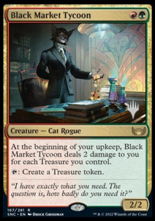 Black Market Tycoon (Promo Pack) [Streets of New Capenna Promos] | Shuffle n Cut Hobbies & Games