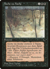 Ashes to Ashes (German) - "Asche zu Asche" [Renaissance] | Shuffle n Cut Hobbies & Games